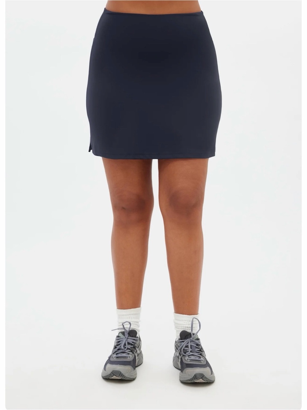 Girlfriend Collective Sport Skort, Navy-Large